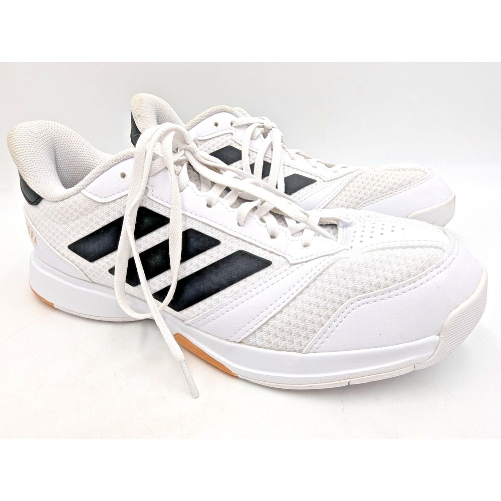 Adidas Ligra 8 Indoor Volleyball Womens 11 Sneakers White Black IH8118